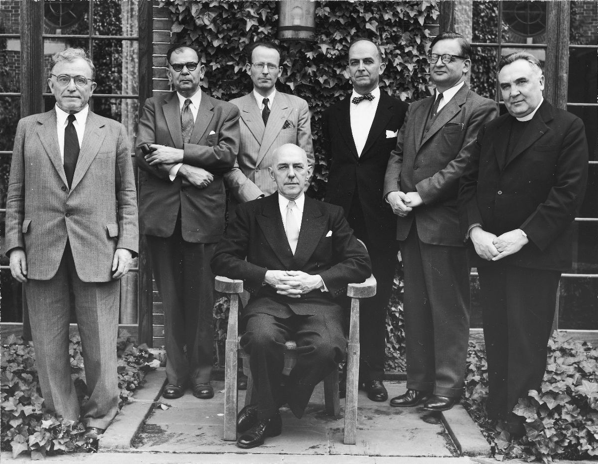 1955 Byzantine Studies Symposium Group Photo