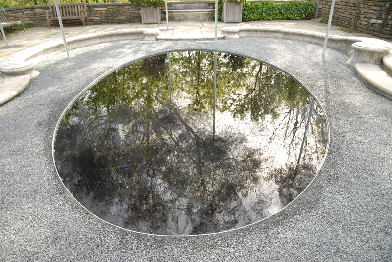 Cloud Terrace, reflecting pool, 2012