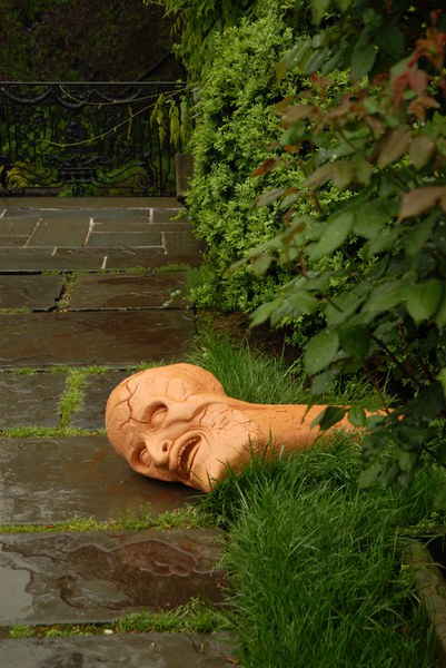 Head (from I, Thou) in the Rose Garden, 2009