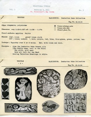 "Underworld Courier": The Dumbarton Oaks Newsletter from the Pre-Digital Era