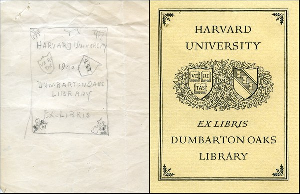 75 Years Ago this Month: The New Dumbarton Oaks Bookplate