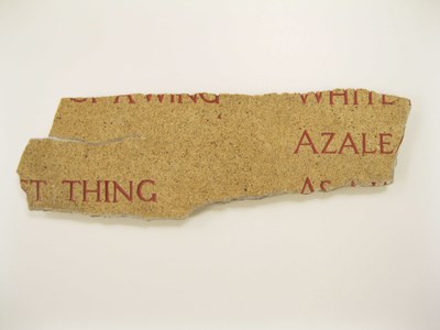 Azalea Inscription