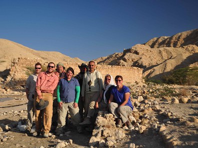 Fig. 2: Wadi ‘Araba Earthquake Project Team Photo, January 2014.