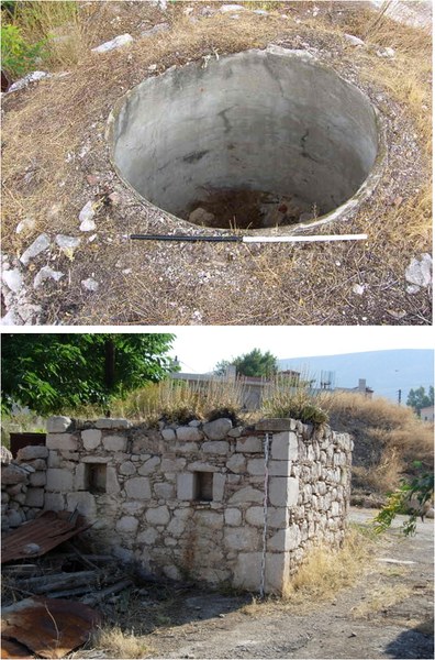 Fig. 4: Post-medieval productive installations of the village of Kastoriya-Kakosi. One of the eight located lênoi.