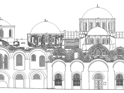 Fig. 2: Zeyrek Camii, west facade.