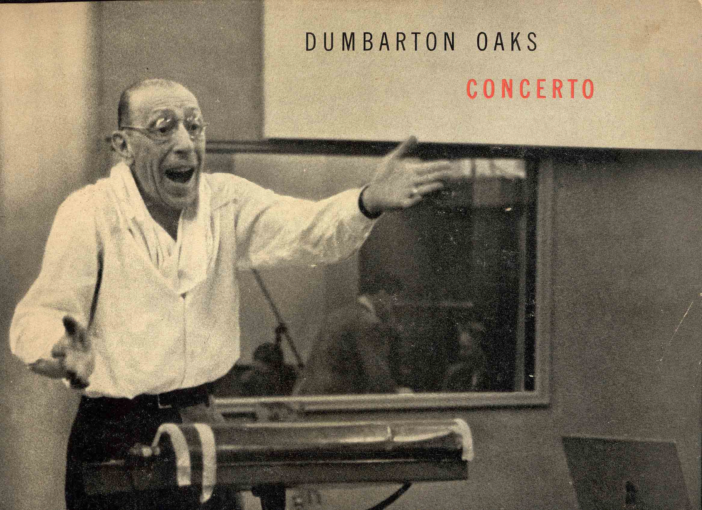 Dumbarton Oaks Concerto Album Cover