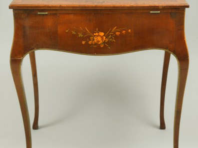 Roentgen Writing Desk, Back. Dumbarton Oaks House Collection, HC.F.1962.390.(CF)