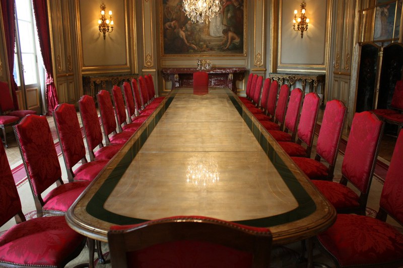 Bosch Palace, Dining Room as Presently Furnished