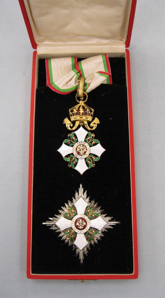 Alexander Alexandrovich Vasiliev and the Bulgarian Badge Set of the Royal Order for Civil Merit