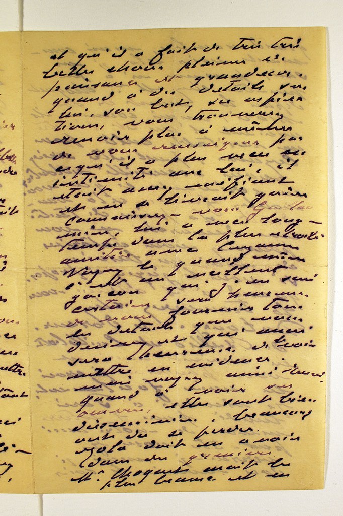 Page two of letter from Claude Monet to unknown recipient, February 24, 1894
