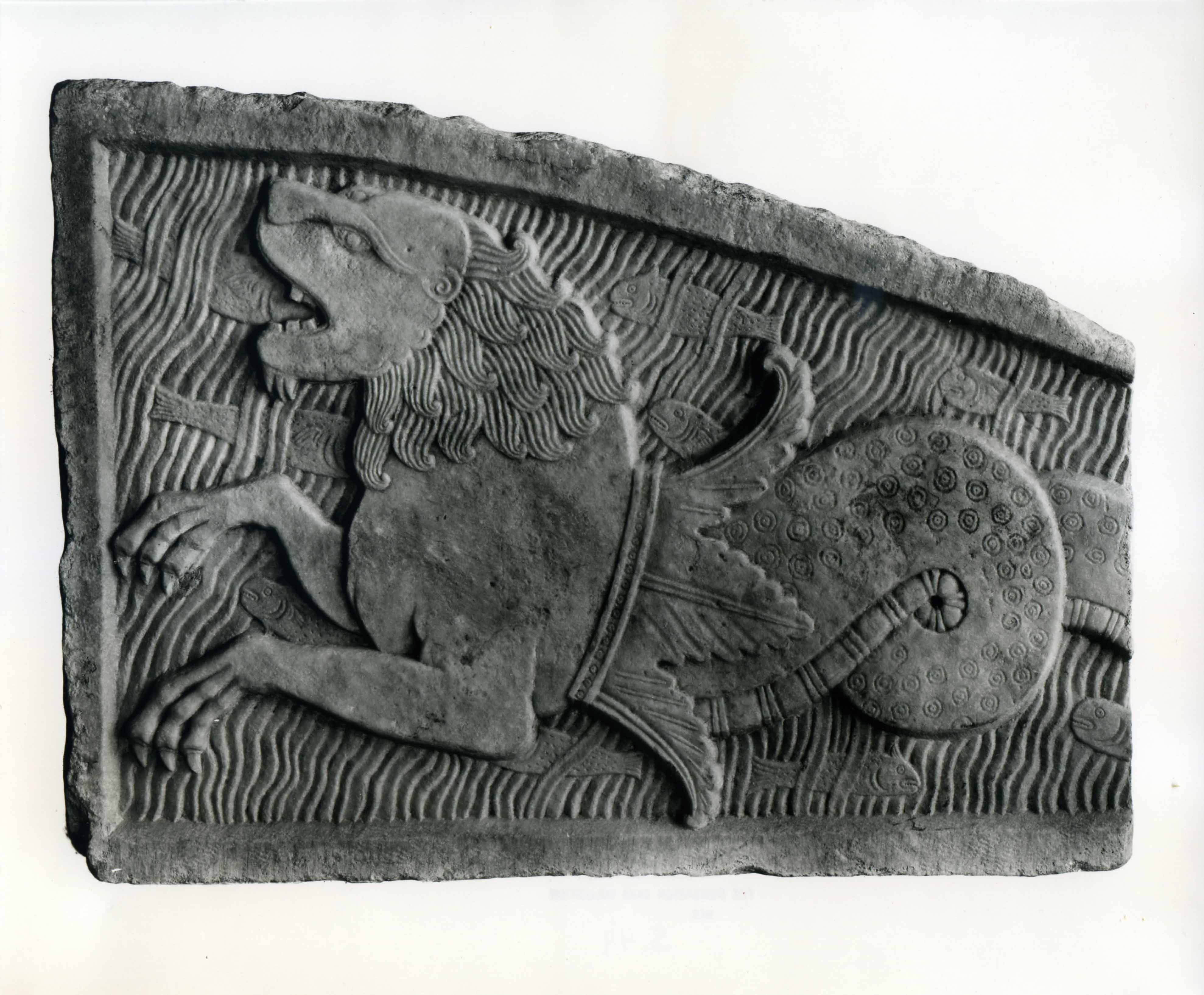 Ex.Coll.BZ.1936.53, Relief with Sea Monster