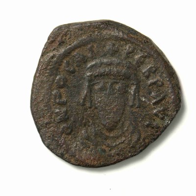 Phokas, Copper, Thirty Nummi, Constantinople, 607/608