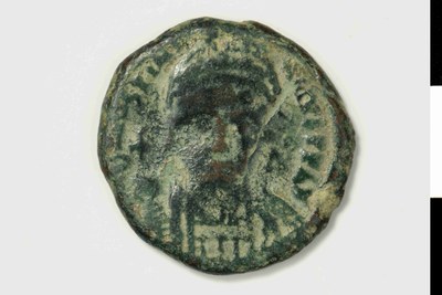Justinian I, Copper, Half Follis, Uncertain Mint, 553/554-565