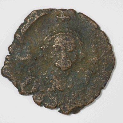 Philippikos, Copper, Half Follis, Constantinople, 712/713