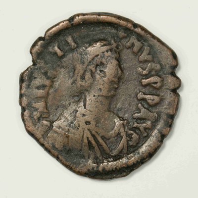 Justin I, Copper, Follis, Constantinople, 518-522