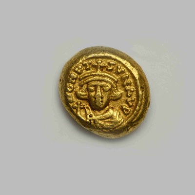 Constans II (Constantine), Gold, Solidus, Carthage, 644/645