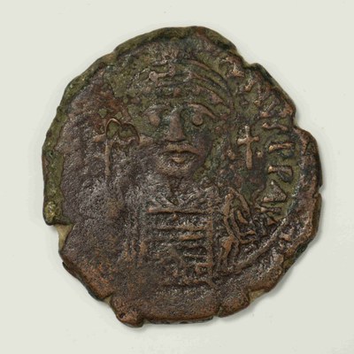 Justinian I, Copper, Half Follis, Nikomedeia, 557/558