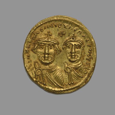 Herakleios, Gold, Solidus, Constantinople, circa 626-629