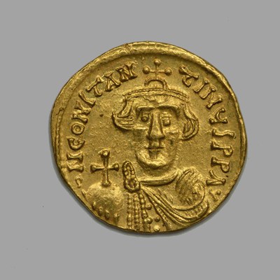 Constans II (Constantine), Gold, Solidus, Constantinople, 642-647