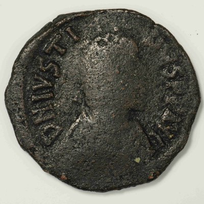 Justin I, Copper, Follis, Constantinople, 518-522