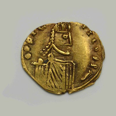 Philippikos, Gold, Tremissis, Syracuse, 711-713