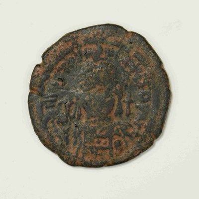 Justinian I, Copper, Half Follis, Kyzikos, 545/546