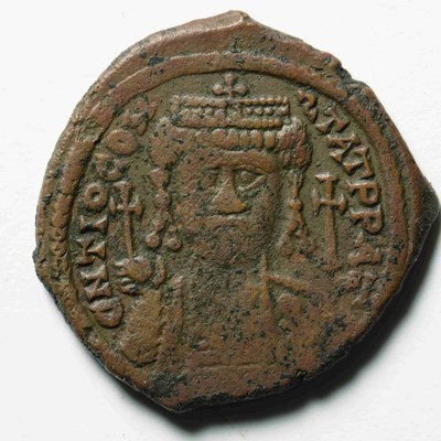 Tiberios II Constantine, Copper, Follis, Antioch, 578