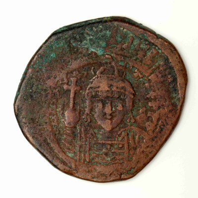 Maurice, Copper, Follis, Constantinople, 596/597