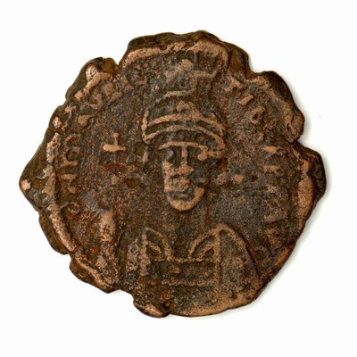 Maurice, Copper, Follis, Constantinople, 597/598
