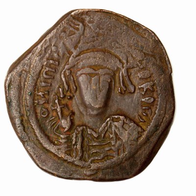 Maurice, Copper, Follis, Nikomedeia, 595/596