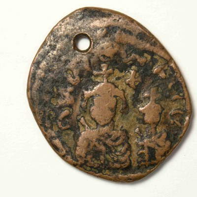 Herakleios, Copper, Half Follis, Seleukeia, 616/617