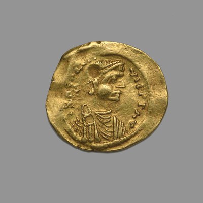 Herakleios, Gold, Semissis, Constantinople, 610-641