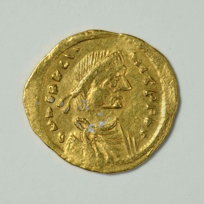 Herakleios, Gold, Tremissis, Alexandria, 610-641