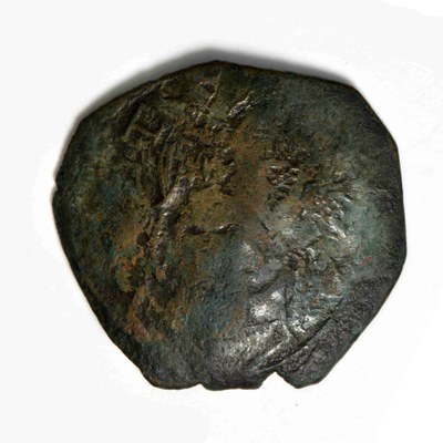 Andronikos II Palaiologos, Copper, Trikephalon (Aspron Trachy), Constantinople, 1282-1328