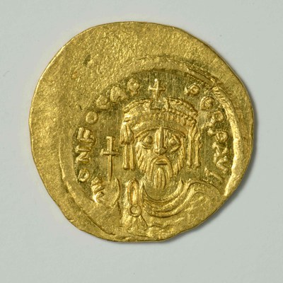 Phokas, Gold, Solidus, Constantinople, 602