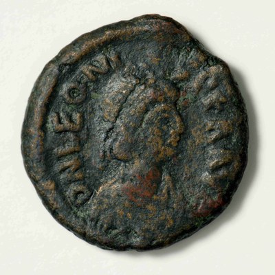 Leo I, Copper, AE3, Cherson, 457-474