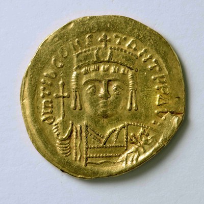 Tiberios II Constantine, Gold, Solidus, Rome, 578-582