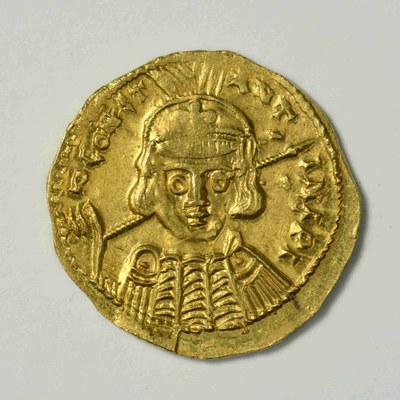Constantine IV, Gold, Solidus, Ravenna, 668-685