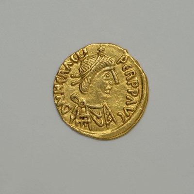Herakleios, Gold, Tremissis, Ravenna, 610-641
