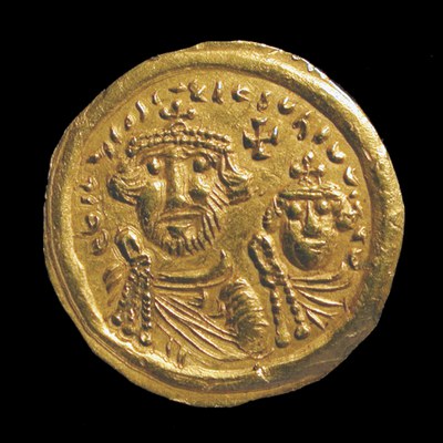 Herakleios, Gold, Solidus, Imitation, Uncertain Mint, 610-641