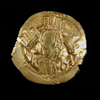 Andronikos II Palaiologos, Gold, Nomisma Hyperpyron, Constantinople, 1294-1320