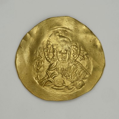 Manuel I Komnenos, Gold, Nomisma Hyperpyron, Thessalonike, 1143-1180