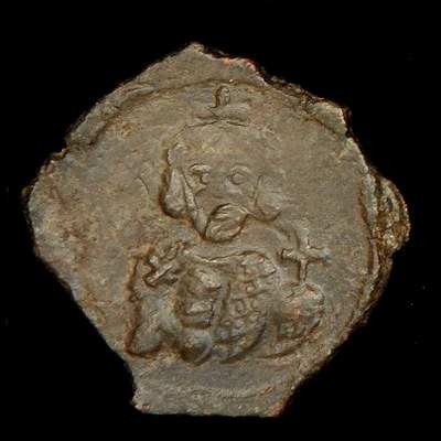 Justinian II, Copper, Follis, Syracuse, 689/690