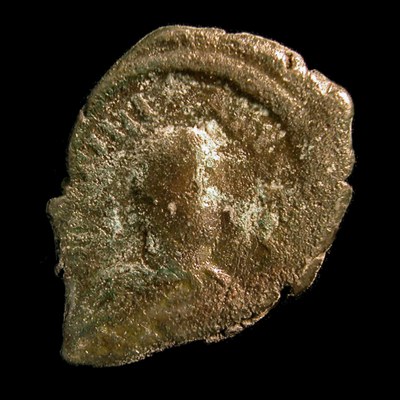Justinian I, Copper, Eight Nummi, Thessalonike, 538-552