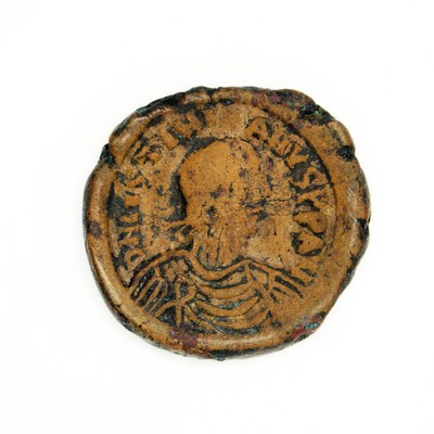 Justinian I, Copper, Sixteen Nummi, Thessalonike, 538-552