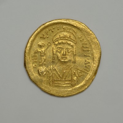 Justin II, Gold, Solidus, Alexandria, 565-578