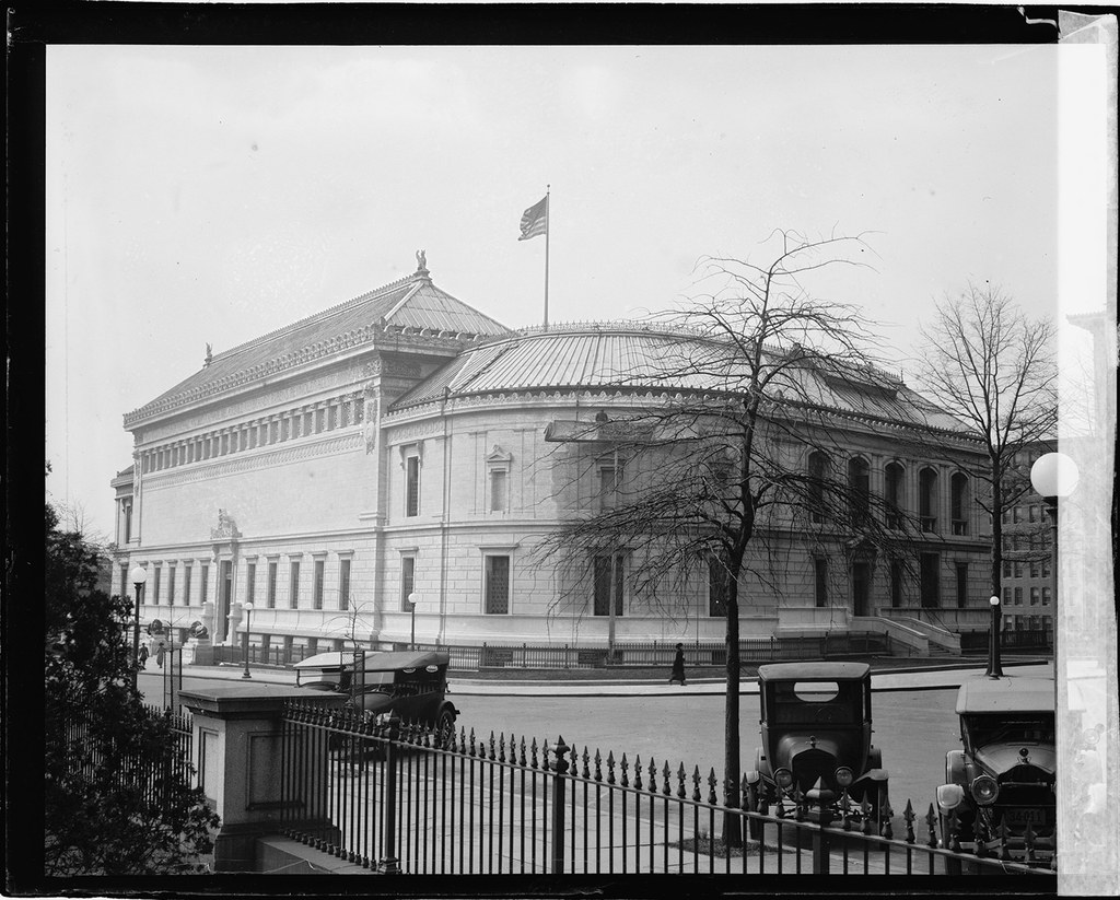 Corcoran Gallery of Art, March 28, 1923. National Photo Company Collection, Prints and Photographs Division, Library of Congress.