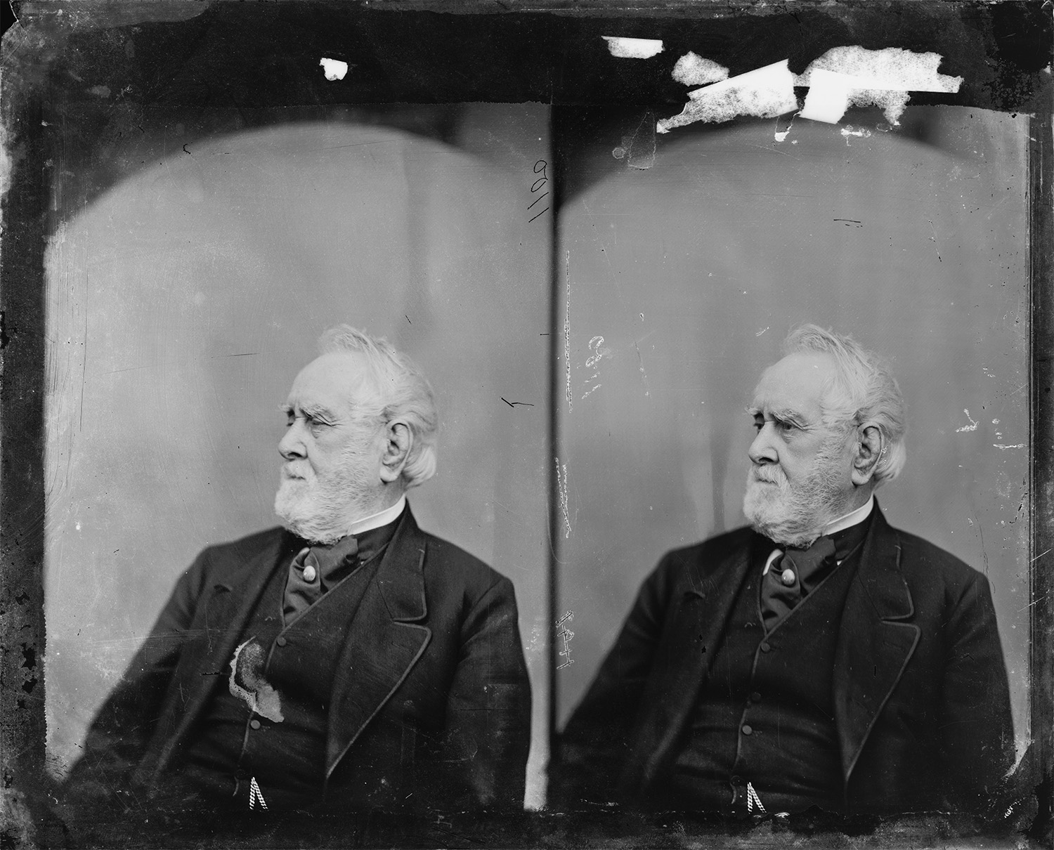 Mathew Brady, Photographs of William Wilson Corcoran, ca. 1865–80. Brady-Handy Photograph Collection, Prints and Photographs Division, Library of Congress.