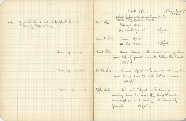 Ernest Hawkins: Notebook Entry for December 3, 1940