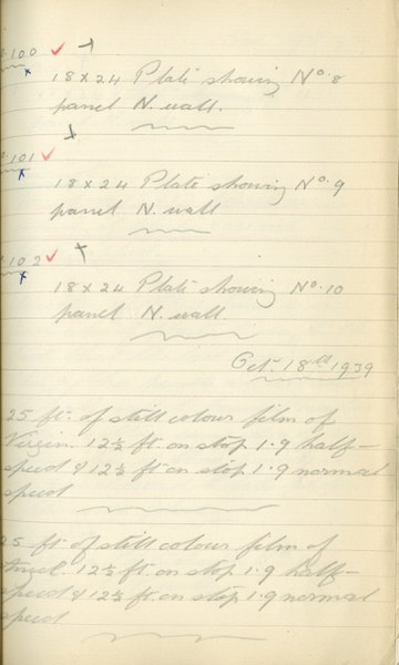 Ernest Hawkins: Notebook Entry for October 18, 1939